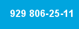 929 806-25-11